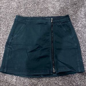 Americana Eagle Fitted denim skirt